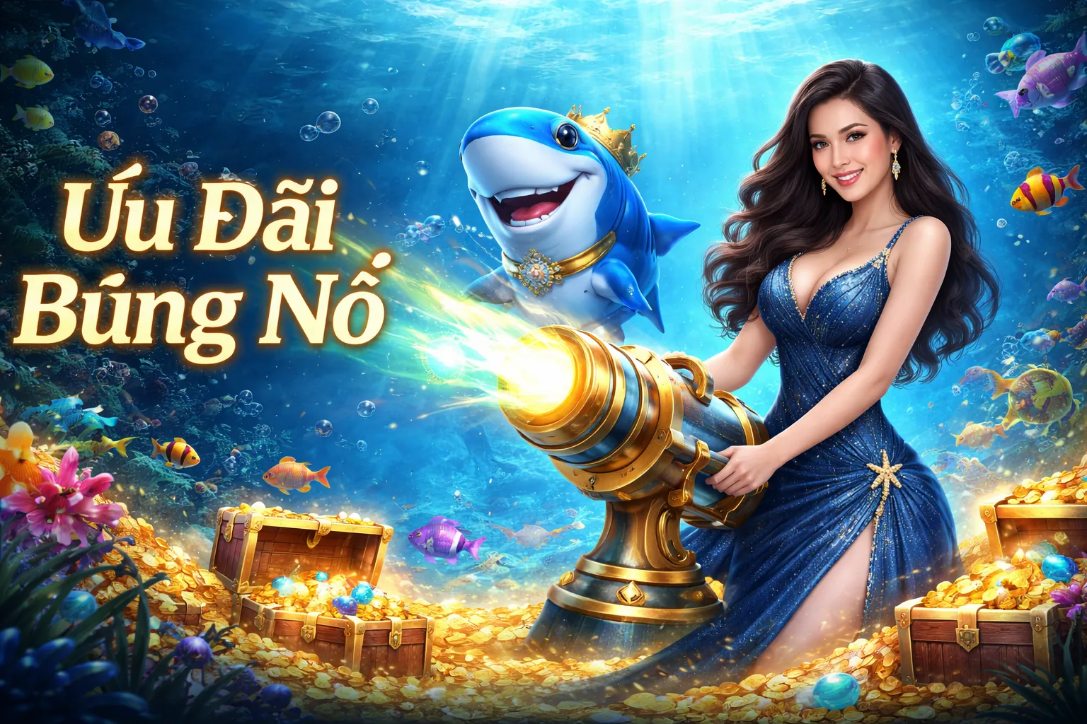 Hình ảnh chính của game Bắn Cá đổi thưởng Win68